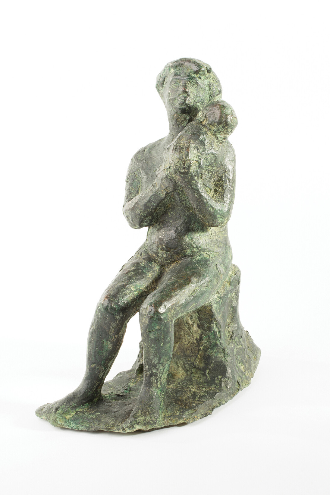 Mother and child
1953, Bronze, 18 X 8 X 22 cm