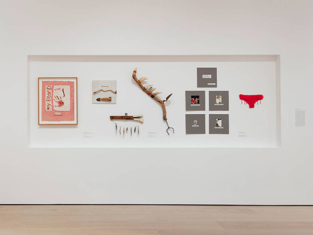 Jimmie Durham, Exhibition view. Courtesy of Hammer Museum 