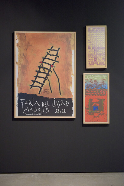 Obra de Alberto Corazón en la muestra organizada por la Fundación Telefónica