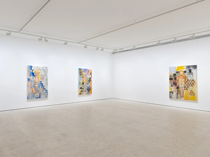 Jaune Quick-to-See Smith, Rooted in memory, exhibition view. Courtesy of Stephen Friedman Gallery