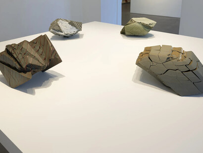 In focus: Sally Silberberg: shifting ground, exhibition view. Courtesy of Berry Campbell