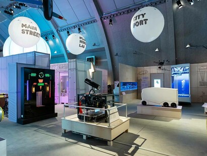 Zero city, exhibition view. Courtesy of Tekniska Museet