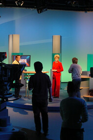 Grabación de un programa de televisión