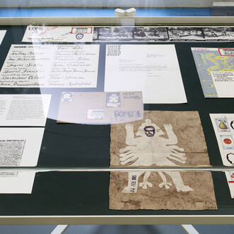 Presentation overview Mauricio Marcín on Marcos Kurtycz, Witte de With Center for Contemporary Art 2018, photo by Kristien Daem.
