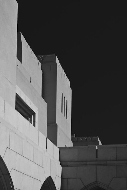 A building reflecting the cadence of time, a witness to the unfolding of history