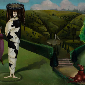 Leonora Carrington, Green tea, 1942. Cortesía de Centre Pompidou 
