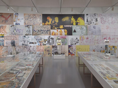 Osgemeos, Endless story, exhibition view. Courtesy of Hirshhorn Museum and Sculpture Garden