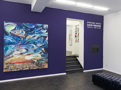 Stefano Bosis, Exhibition view. Courtesy of Magic Beans