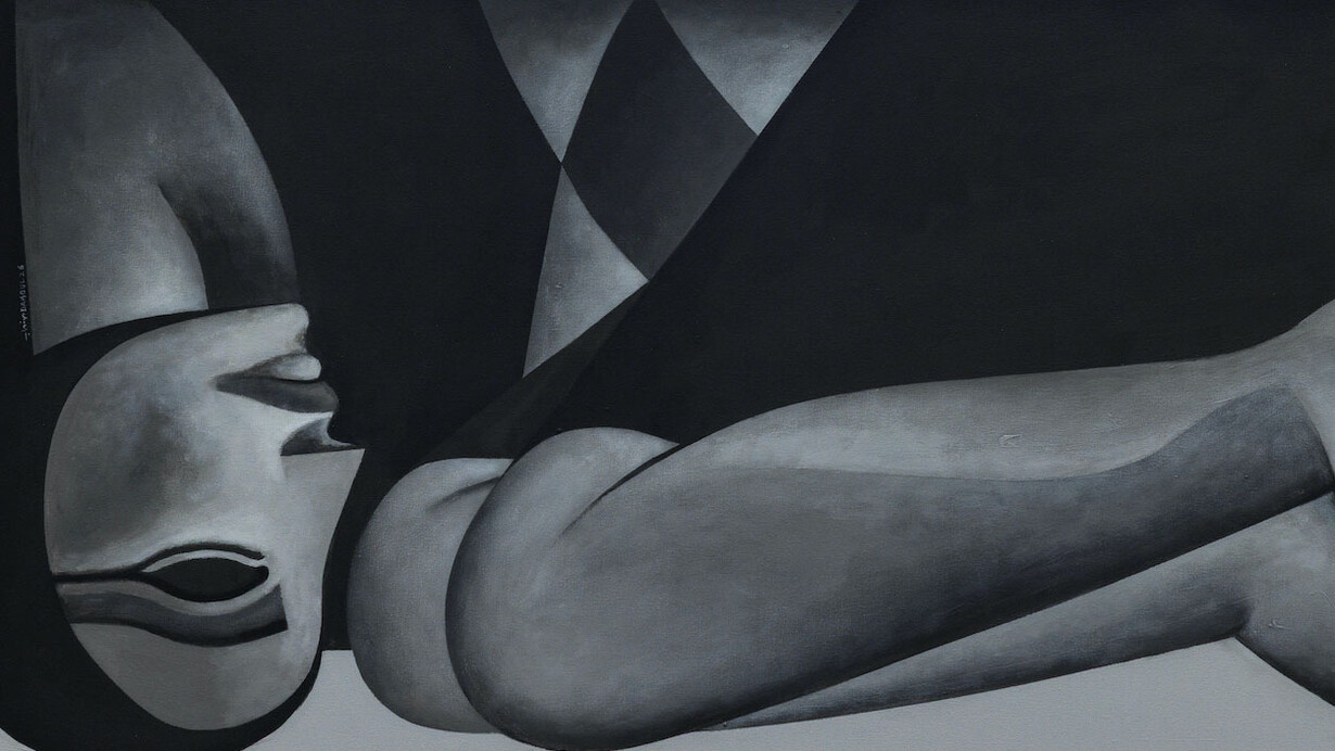 Safwan Dahoul, Dream 287 (detail), 2025. Courtesy of Ayyam Gallery
