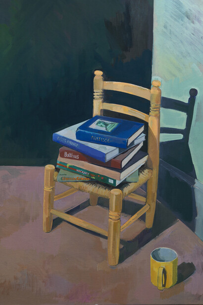 Nancy Cadogan, More Time Please., 2017, Oil on linen, 92x76cm © the artist, courtesy Shapero Modern