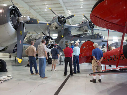 Navy Hangar. Courtesy of Military Aviation Museum