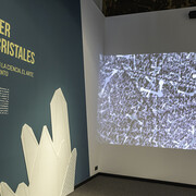 The power of crystals, exhibition view. Courtesy of Casa de la Ciencia 
