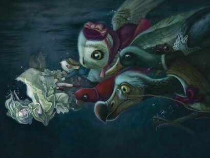 Benjamin Lacombe: Alicia en el país de las maravillas