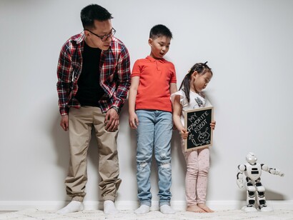 Robô é um membro da familia