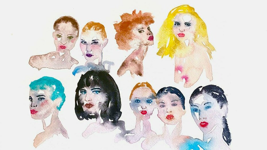 Fahren Feingold, All Eyes on Me (detail), 11 x 15. Courtesy of the artist and The Untitled Space