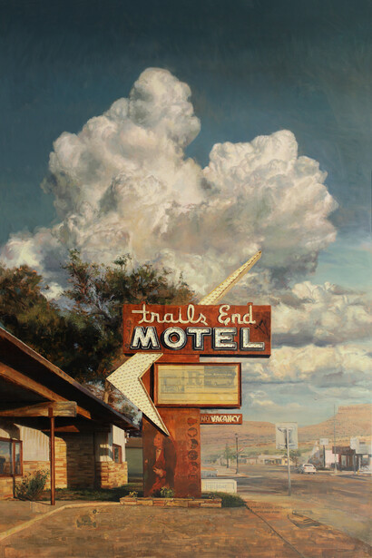 Jason Kowalski, American idyll (detail), 2026. Courtesy of LewAllen Galleries