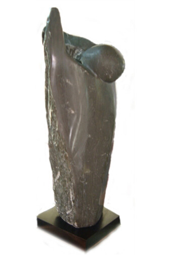 Varda Yoran, Plea, Tiger Eye, 24" x 10" x 7"