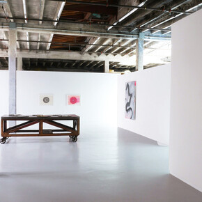 Max Gimblett, Where dreams come, exhibition view. Courtesy of Hosfelt Gallery
