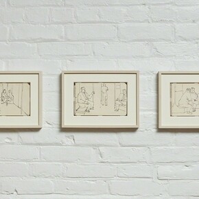 Alex Katz, Exhibition view. Courtesy of Timothy Taylor