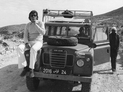 Land Rover in Tunisia, foto del 1972
