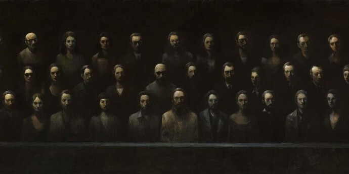 Actors & Watchers III. Courtesy of Slete Gallery