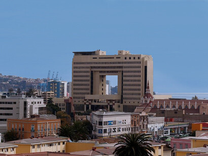 El edificio del Congreso Nacional de Chile, ubicado en Valparaíso