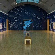 Kambui Olujimi, North star, exhibition view. Courtesy of San Jose Museum of Art