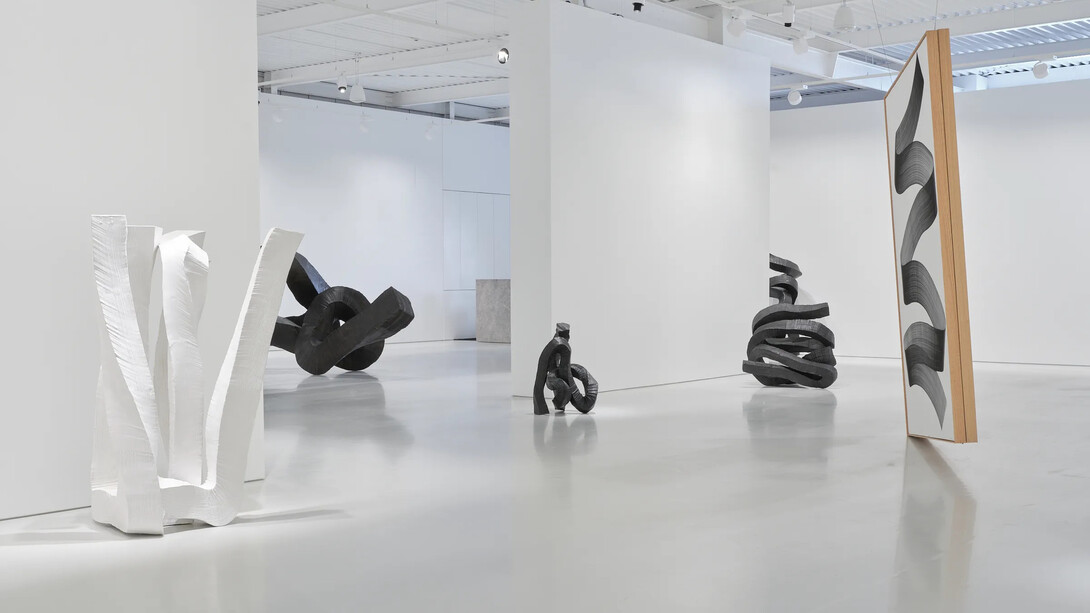 Lee Bae, The form before, exhibition view. Courtesy of Gow Langsford Gallery