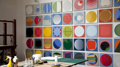 Roberto Coromina’s studio at Real Academia de Espana en Roma