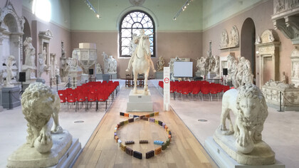 "Contro corrente" al Liceo Artistico Porta Romana, Firenze, Italia