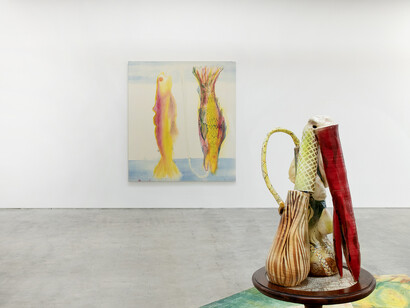 Chelsea Culprit, Asherah grove, exhibition view. Courtesy of Moran Moran
