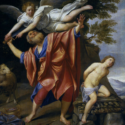 Domenichino, Sacrifice d'Isaac, (1627)