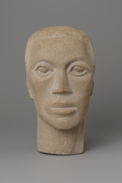 Elizabeth Catlett, Head (Head of a Man), c. 1941. Courtesy of the Art Institute of Chicago