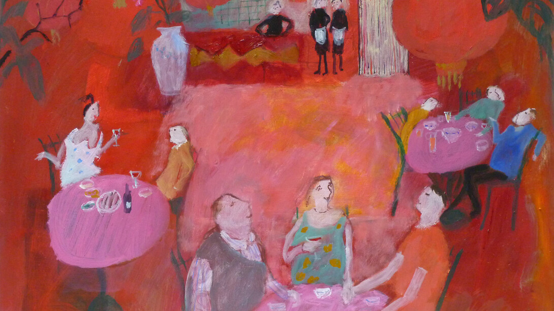 China Diner by Susan Bower RBA ROI