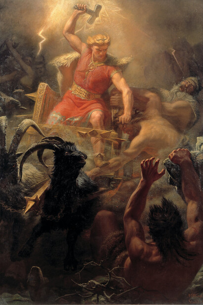 Mårten Eskil Winge, Tor's Fight with the Giants