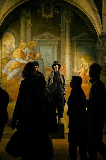 Sfilata dello stilista Jan-Jan Van Essche al Pitti Uomo 103