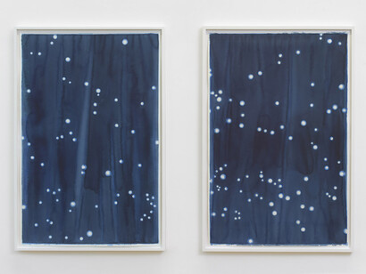 Slawomir Elsner, What no longer carries us, exhibition view. Courtesy of Galerie Friese