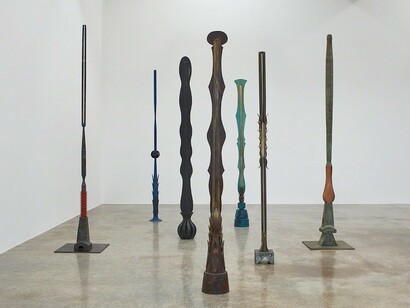 Selected Works 1968 - 2015, Exhibition view. Courtesy of Kayne Griffin Corcoran