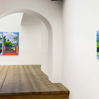 Guy Yanai, exhibition view. Courtesy of Galleria Monica De Cardenas