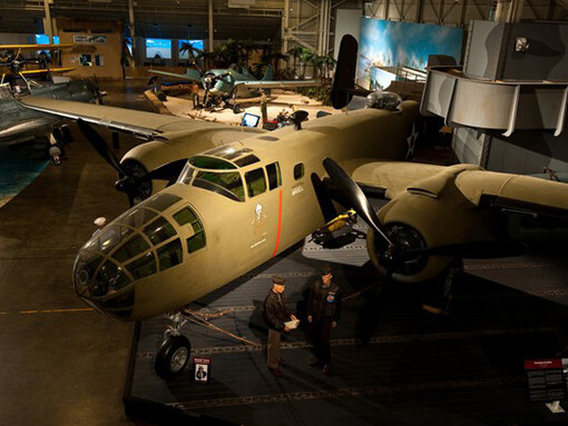 North American B-25B Mitchell. Courtesy of Pearl Harbor Aviation Museum