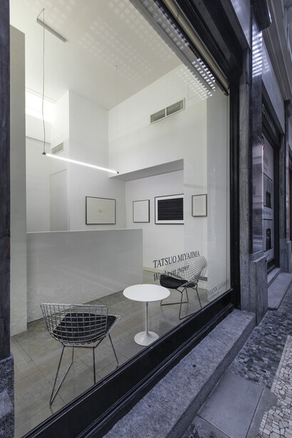 Tatsuo Miyajima. Courtesy of Buchmann Galerie