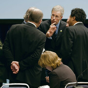 Joel Sternfeld, Stéphane Dion, minister of the environment, Canada, 2005 (negatives), printed 2021. Courtesy of Georgia Museum of Art