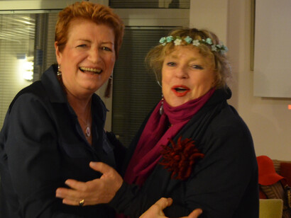 Festeggiando Jenny (foto di Elisabetta Cantù Berzio)