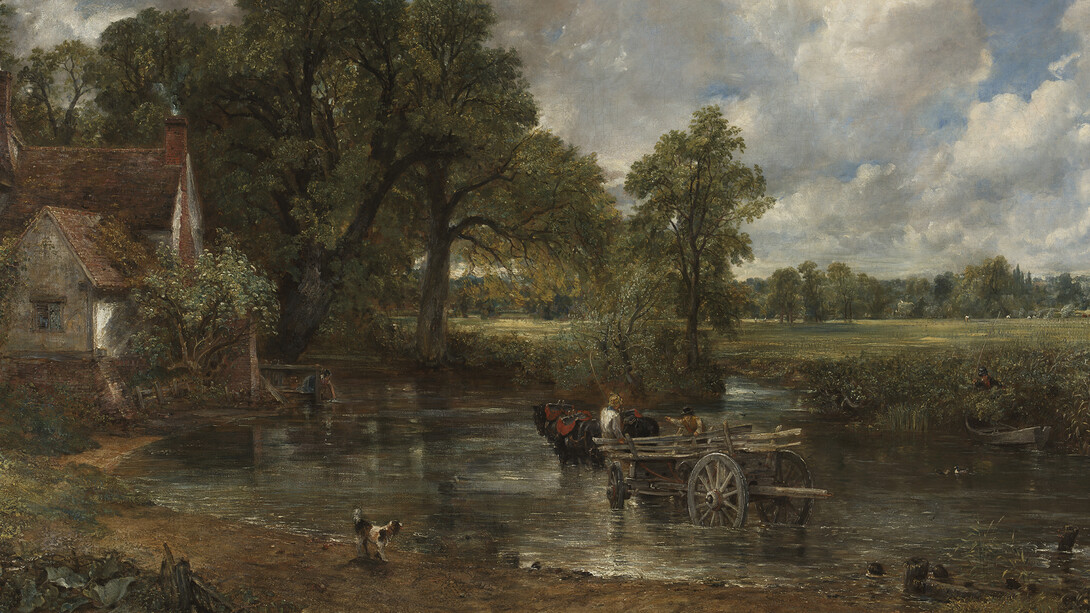 John Constable, The hay wain, 1821. Courtesy of The National Gallery