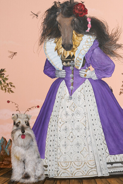 Carlos Gamez de Francisco, Waiting at the door (detail), 2026. Courtesy of Contemporary Art Matters