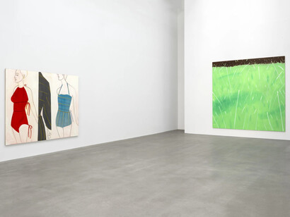 Alex Katz, The Venice paintings, exhibition view. Courtesy of Thaddaeus Ropac Gallery