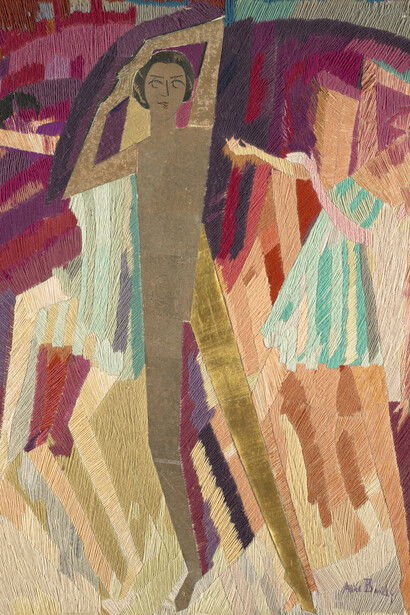 Alice Bailly, Les rythmiciennes, 1918–1919. Mit freundlicher genehmigung des Kunsthauses Zürich