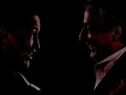 Hugo Chávez y Néstor Kirchner