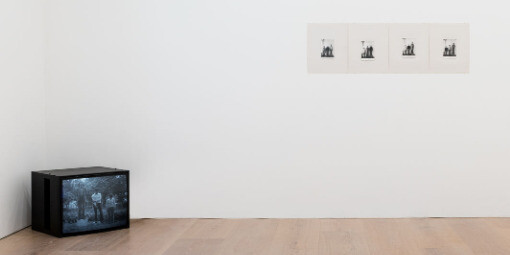 Guy Mees, Exhibition view. Courtesy of David Zwirner 