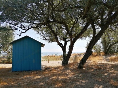 Capanno balneare, mostra "Oh, i capanni!", foto Francesca Santarella, 2021